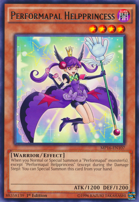 Performapal Helpprincess [MP16-EN107] Rare | Game Master's Emporium (The New GME)