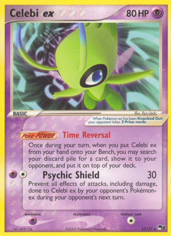 Celebi ex (17/17) [POP Series 2] | Game Master's Emporium (The New GME)