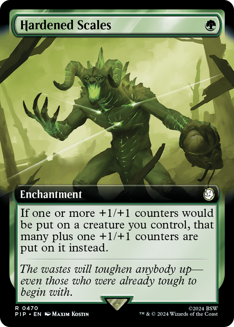 Hardened Scales (Extended Art) [Fallout] | Game Master's Emporium (The New GME)