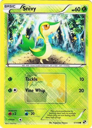 Snivy (1/114) (League Promo) [Black & White: Base Set] | Game Master's Emporium (The New GME)