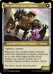 Tetzin, Gnome Champion // The Golden-Gear Colossus [The Lost Caverns of Ixalan Commander] | Game Master's Emporium (The New GME)