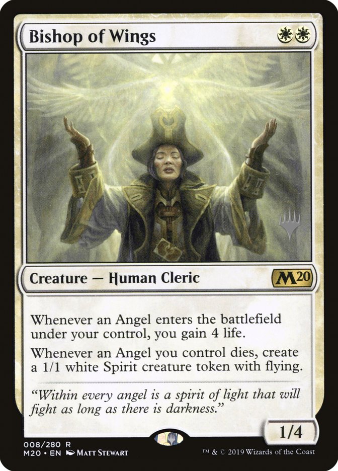 Bishop of Wings (Promo Pack) [Core Set 2020 Promos] | Game Master's Emporium (The New GME)