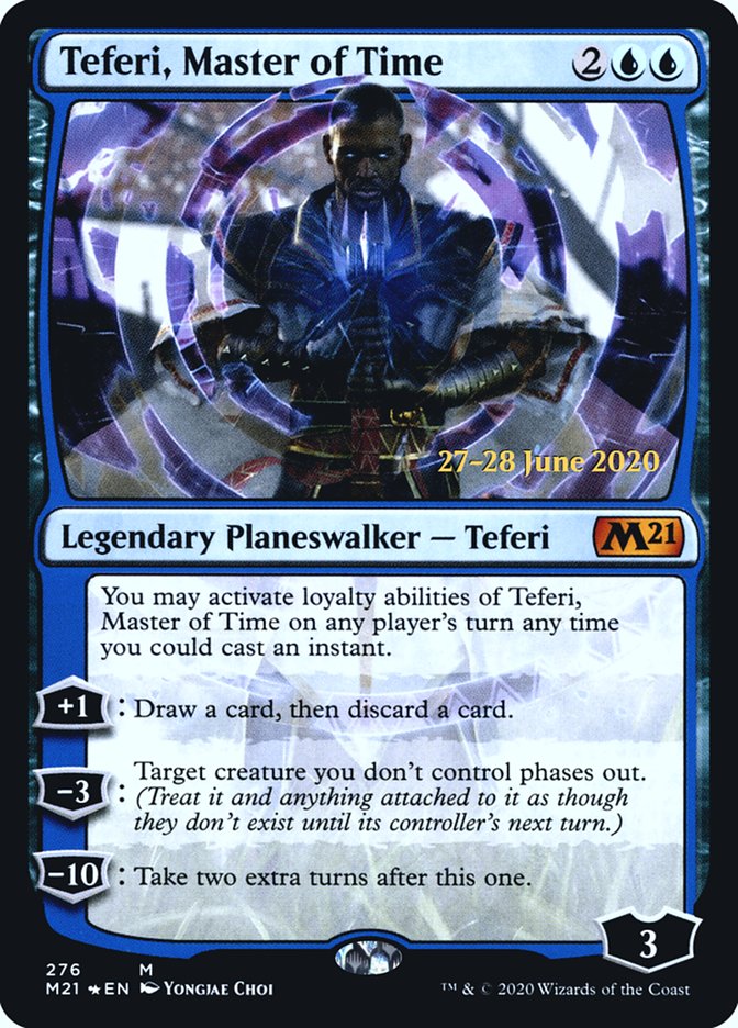 Teferi, Master of Time (276) [Core Set 2021 Prerelease Promos] | Game Master's Emporium (The New GME)