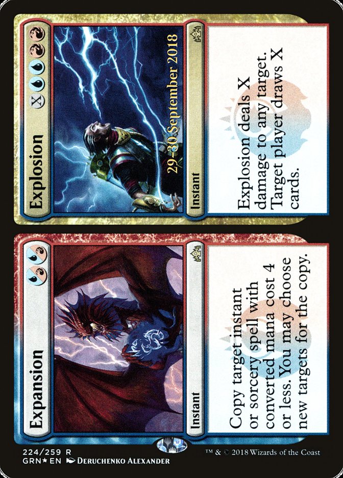 Expansion // Explosion [Guilds of Ravnica Prerelease Promos] | Game Master's Emporium (The New GME)