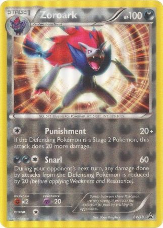 Zoroark (BW19) (Jumbo Card) [Black & White: Black Star Promos] | Game Master's Emporium (The New GME)