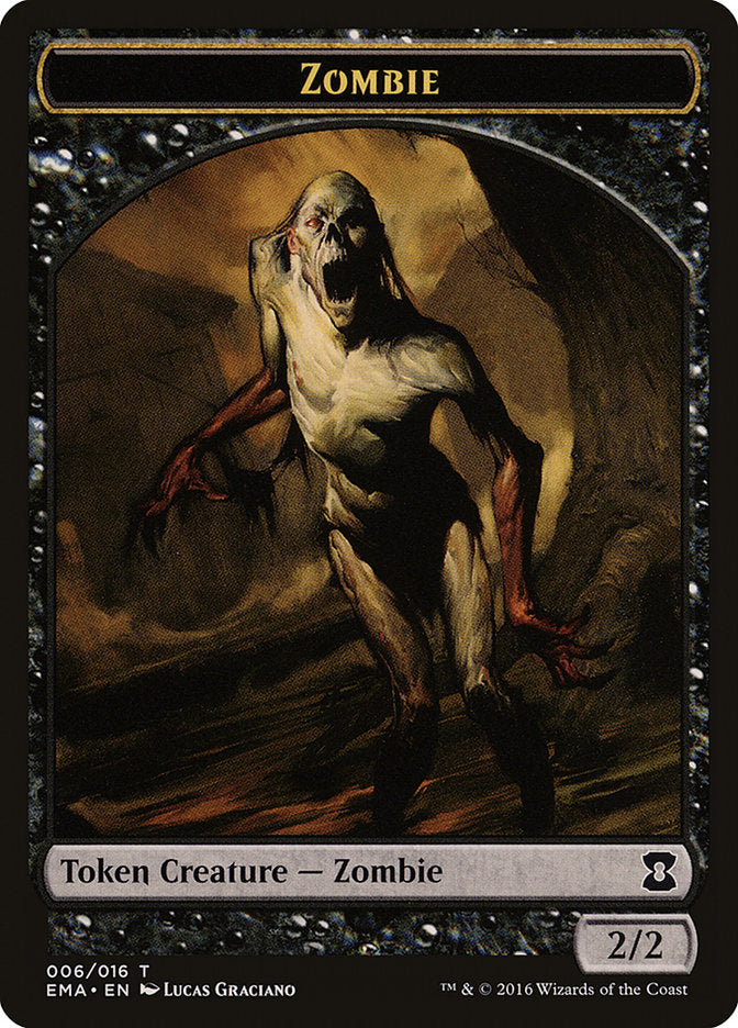 Zombie Token [Eternal Masters Tokens] | Game Master's Emporium (The New GME)