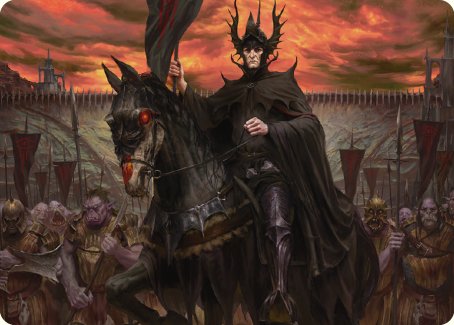 The Mouth of Sauron Art Card [The Lord of the Rings: Tales of Middle-earth Art Series] | Game Master's Emporium (The New GME)