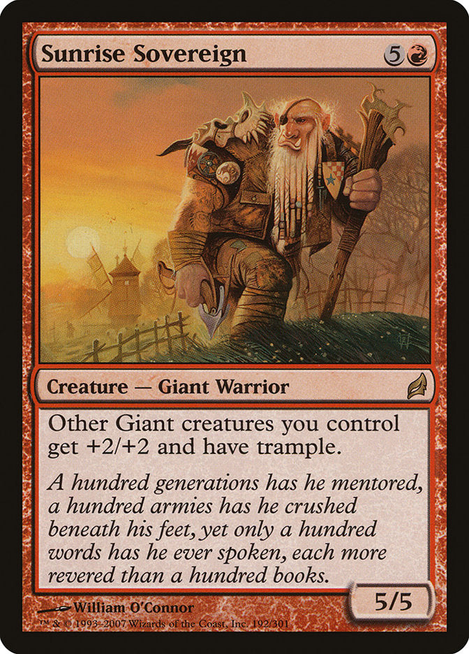 Sunrise Sovereign [Lorwyn] | Game Master's Emporium (The New GME)