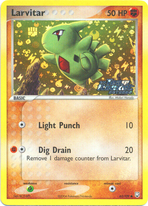 Larvitar (63/109) (Stamped) [EX: Team Rocket Returns] | Game Master's Emporium (The New GME)