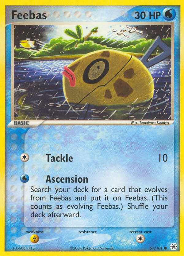 Feebas (61/101) [EX: Hidden Legends] | Game Master's Emporium (The New GME)