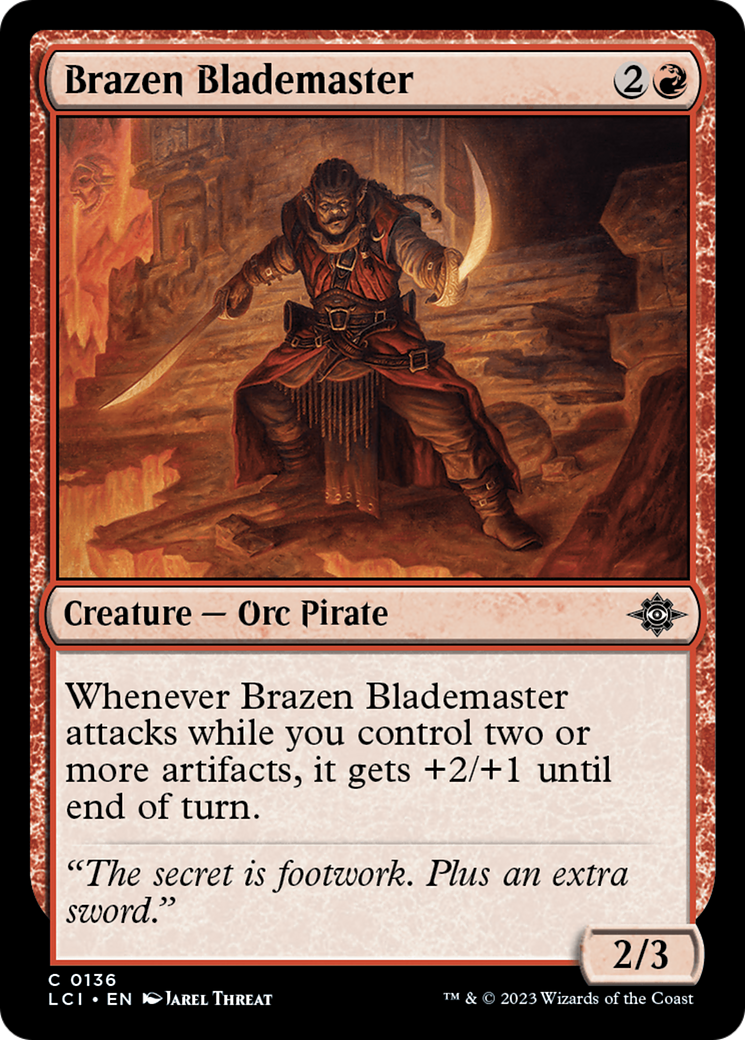 Brazen Blademaster [The Lost Caverns of Ixalan] | Game Master's Emporium (The New GME)