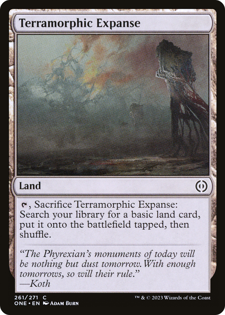 Terramorphic Expanse [Phyrexia: All Will Be One] | Game Master's Emporium (The New GME)