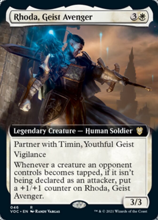 Rhoda, Geist Avenger (Extended Art) [Innistrad: Crimson Vow Commander] | Game Master's Emporium (The New GME)