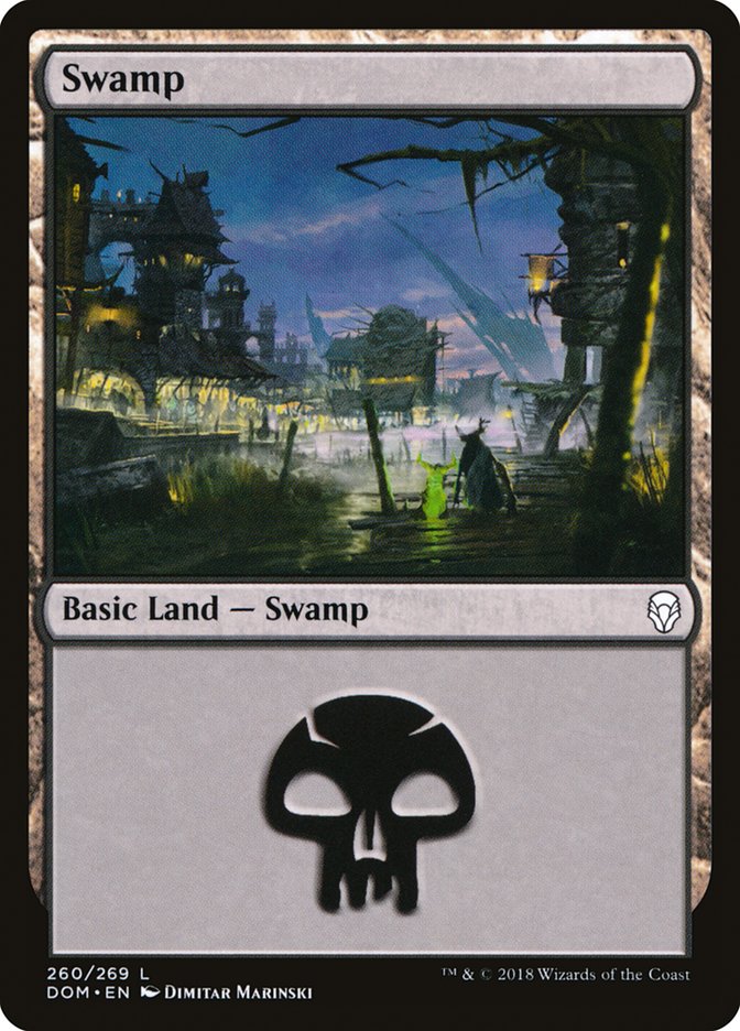 Swamp (260) [Dominaria] | Game Master's Emporium (The New GME)