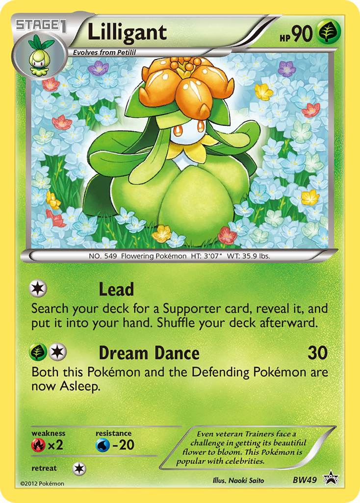 Lilligant (BW49) [Black & White: Black Star Promos] | Game Master's Emporium (The New GME)