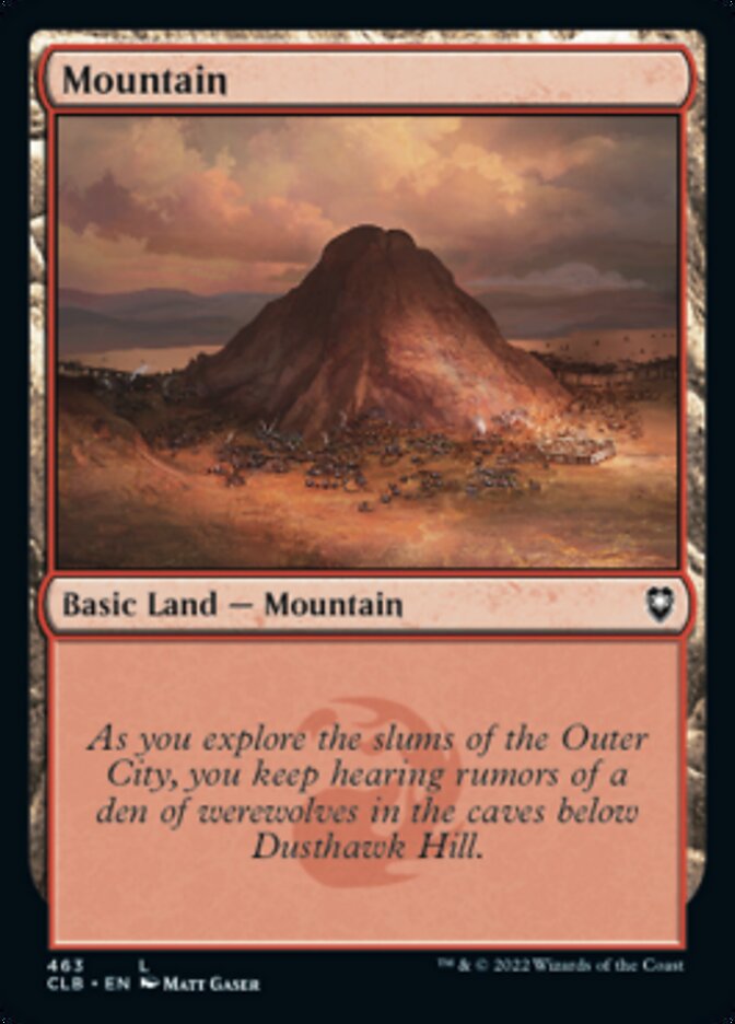 Mountain (463) [Commander Legends: Battle for Baldur's Gate] | Game Master's Emporium (The New GME)