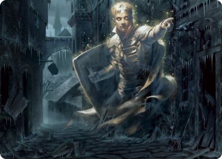 Dennick, Pious Apparition Art Card [Innistrad: Midnight Hunt Art Series] | Game Master's Emporium (The New GME)