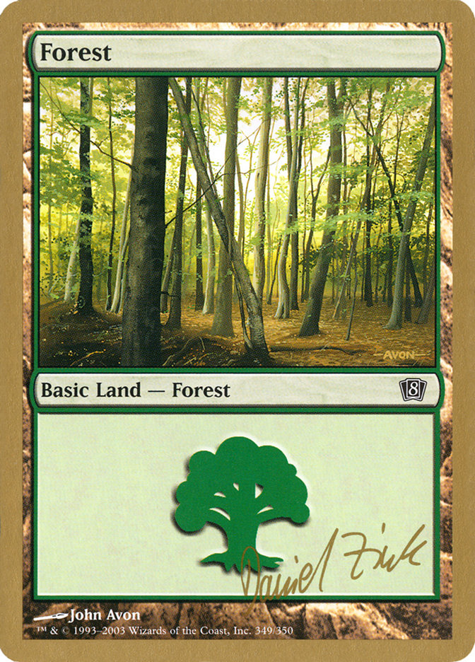 Forest (dz349) (Daniel Zink) [World Championship Decks 2003] | Game Master's Emporium (The New GME)