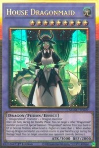 House Dragonmaid [MAGO-EN027] Gold Rare | Game Master's Emporium (The New GME)