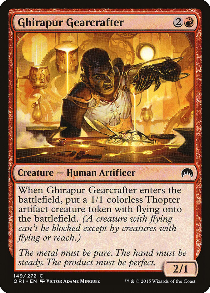 Ghirapur Gearcrafter [Magic Origins] | Game Master's Emporium (The New GME)