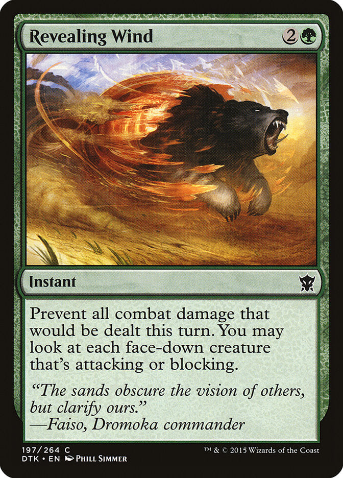 Revealing Wind [Dragons of Tarkir] | Game Master's Emporium (The New GME)