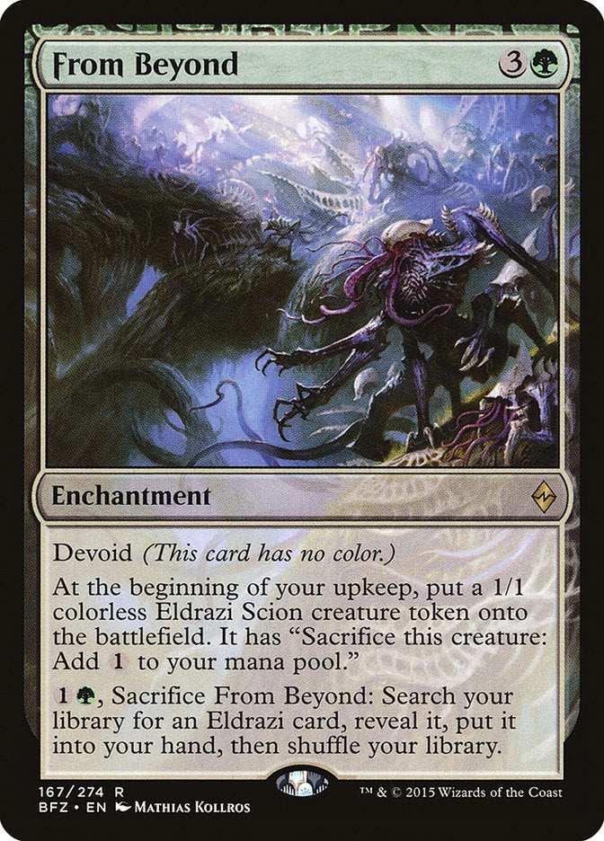 From Beyond [Battle for Zendikar] | Game Master's Emporium (The New GME)