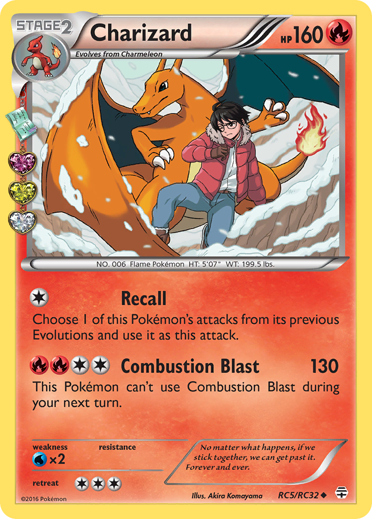 Charizard (RC5/RC32) [XY: Generations] | Game Master's Emporium (The New GME)