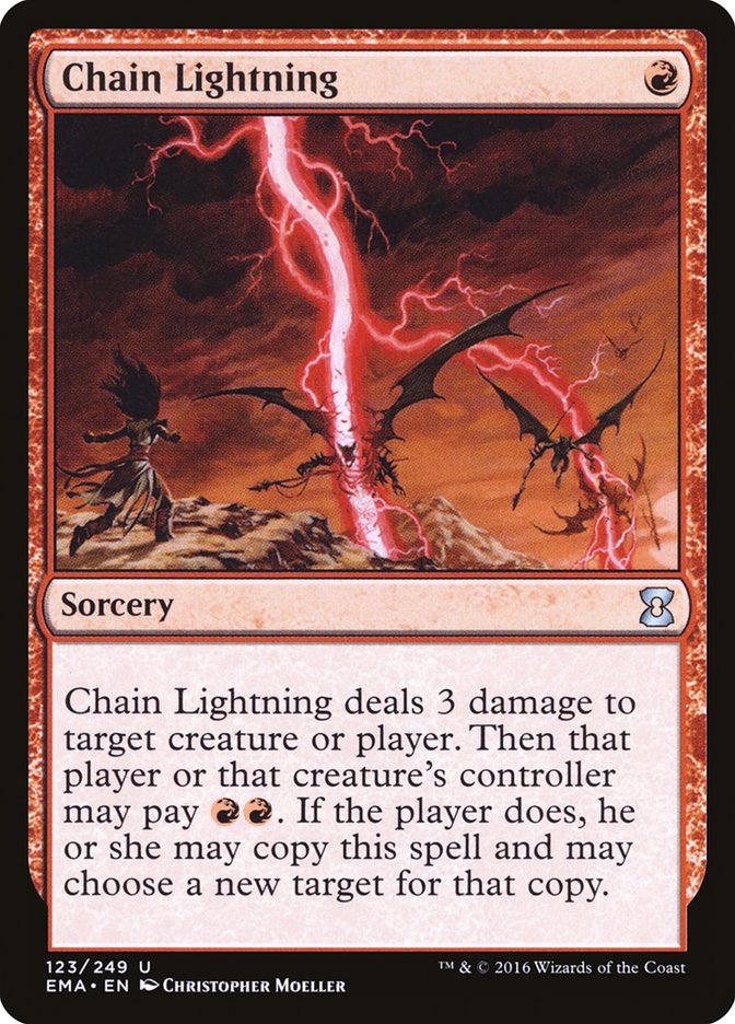 Chain Lightning [Eternal Masters] | Game Master's Emporium (The New GME)