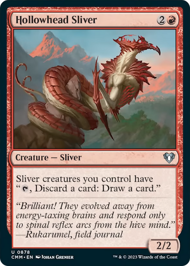 Hollowhead Sliver [Commander Masters] | Game Master's Emporium (The New GME)