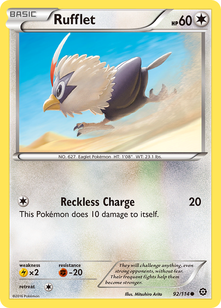 Rufflet (92/114) [XY: Steam Siege] | Game Master's Emporium (The New GME)