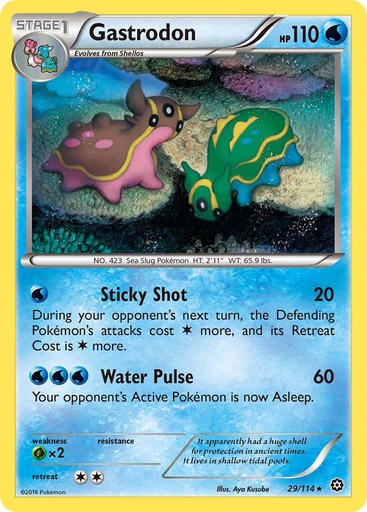 Gastrodon (29/114) [XY: Steam Siege] | Game Master's Emporium (The New GME)