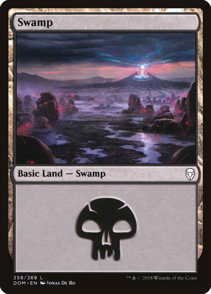 Swamp (258) [Dominaria] | Game Master's Emporium (The New GME)