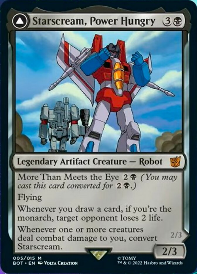 Starscream, Power Hungry // Starscream, Seeker Leader [Transformers] | Game Master's Emporium (The New GME)