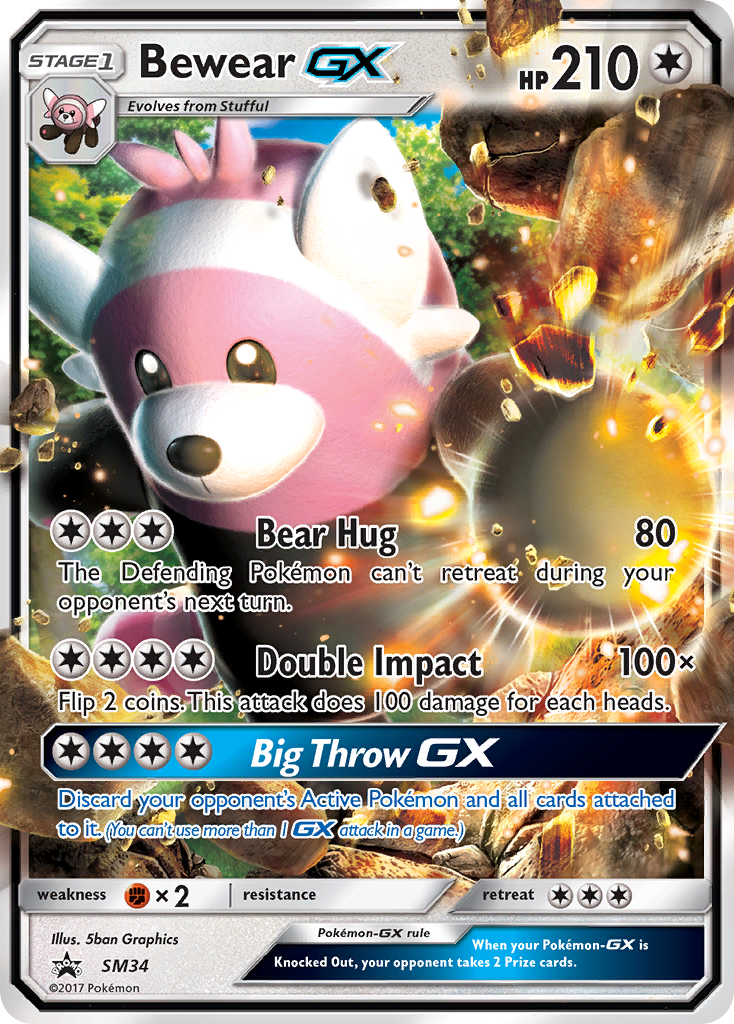 Bewear GX (SM34) [Sun & Moon: Black Star Promos] | Game Master's Emporium (The New GME)