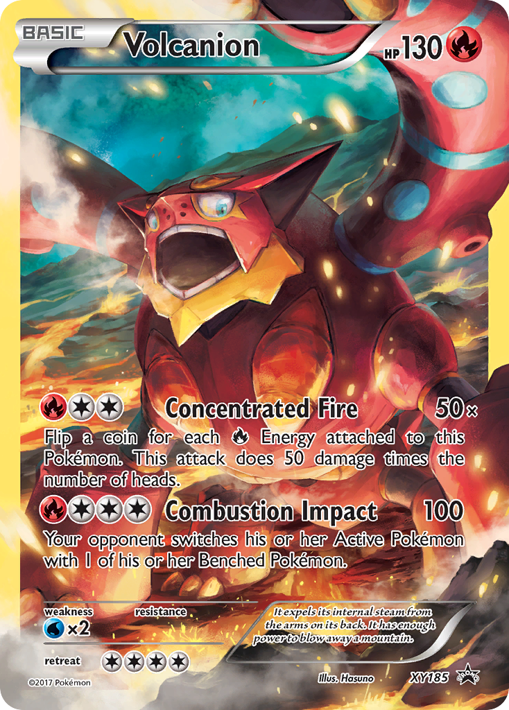 Volcanion (XY185) [XY: Black Star Promos] | Game Master's Emporium (The New GME)