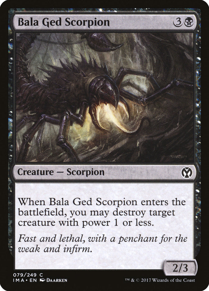 Bala Ged Scorpion [Iconic Masters] | Game Master's Emporium (The New GME)