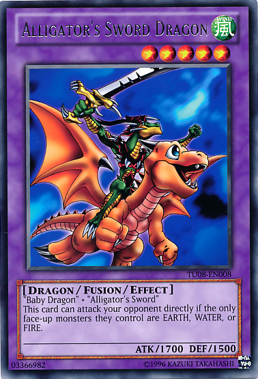 Alligator's Sword Dragon [TU08-EN008] Rare | Game Master's Emporium (The New GME)