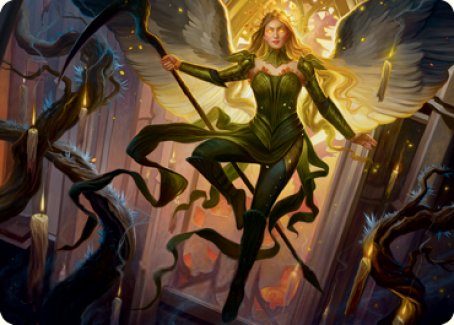 Sigarda, Champion of Light Art Card [Innistrad: Midnight Hunt Art Series] | Game Master's Emporium (The New GME)