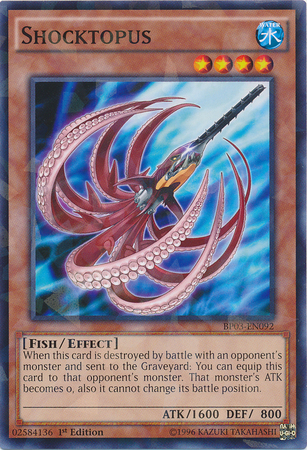 Shocktopus [BP03-EN092] Shatterfoil Rare | Game Master's Emporium (The New GME)