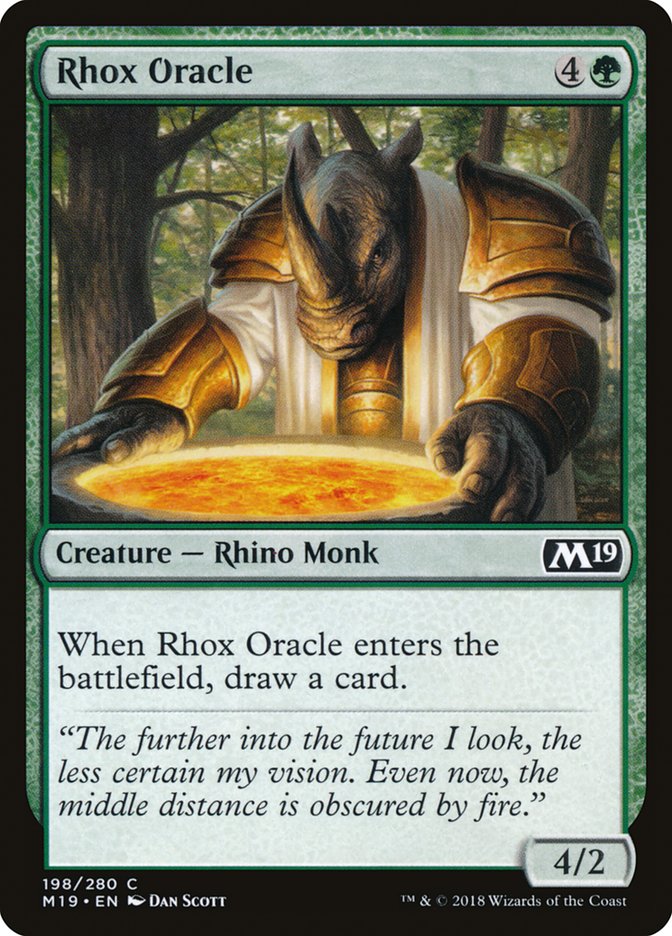 Rhox Oracle [Core Set 2019] | Game Master's Emporium (The New GME)