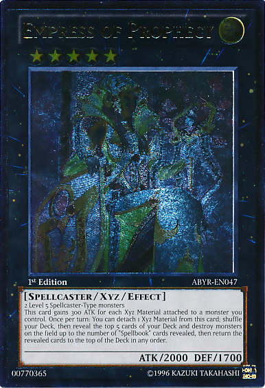 Empress of Prophecy (UTR) [ABYR-EN047] Ultimate Rare | Game Master's Emporium (The New GME)