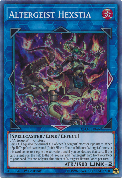 Altergeist Hexstia [EXFO-EN046] Super Rare | Game Master's Emporium (The New GME)