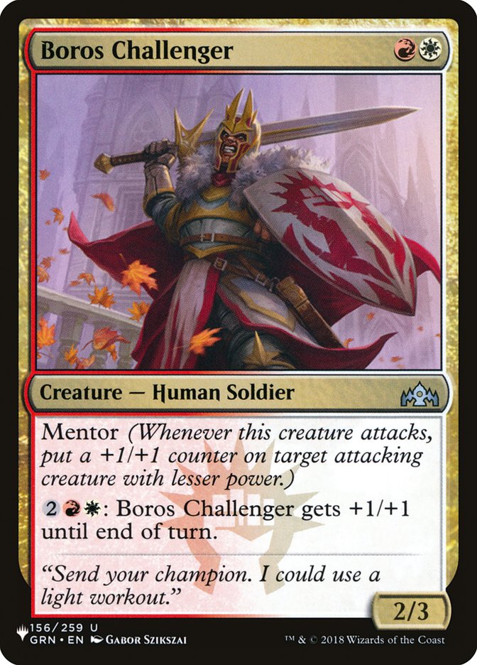 Boros Challenger [The List] | Game Master's Emporium (The New GME)