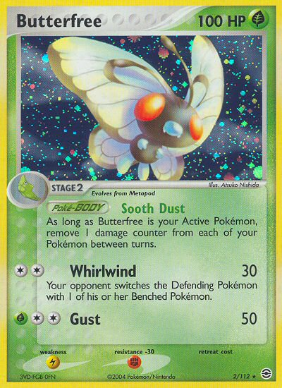 Butterfree (2/112) [EX: FireRed & LeafGreen] | Game Master's Emporium (The New GME)