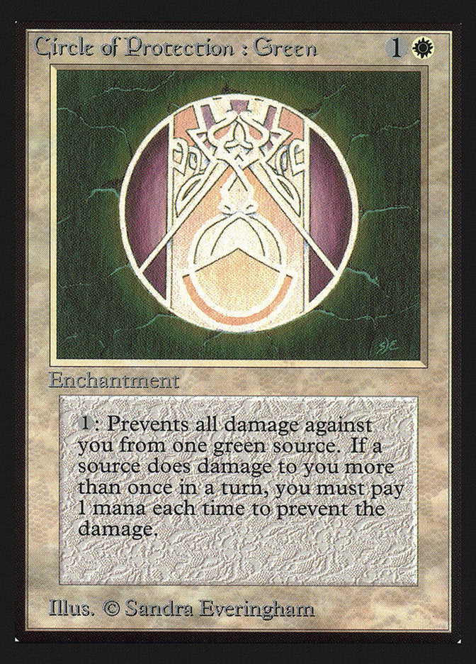 Circle of Protection: Green [Collectors' Edition] | Game Master's Emporium (The New GME)