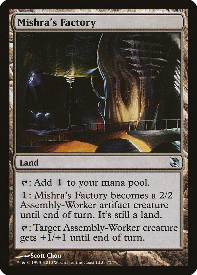 Mishra's Factory [Duel Decks: Elspeth vs. Tezzeret] | Game Master's Emporium (The New GME)