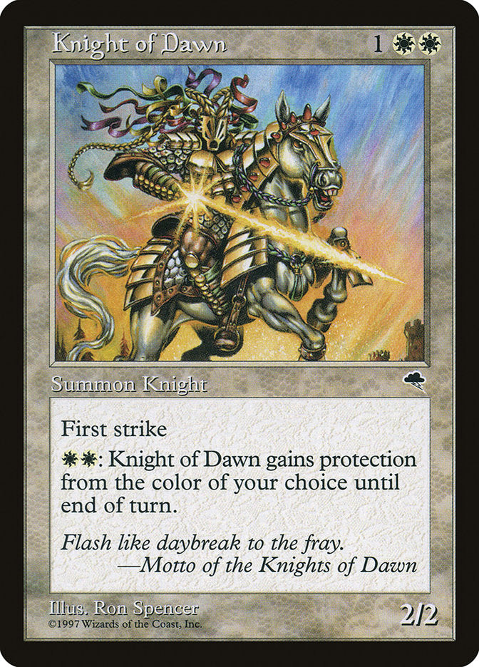 Knight of Dawn [Tempest] | Game Master's Emporium (The New GME)