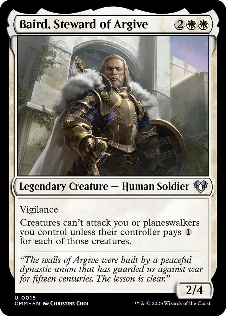 Baird, Steward of Argive [Commander Masters] | Game Master's Emporium (The New GME)