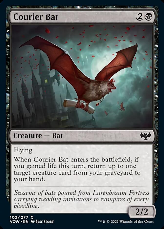 Courier Bat [Innistrad: Crimson Vow] | Game Master's Emporium (The New GME)
