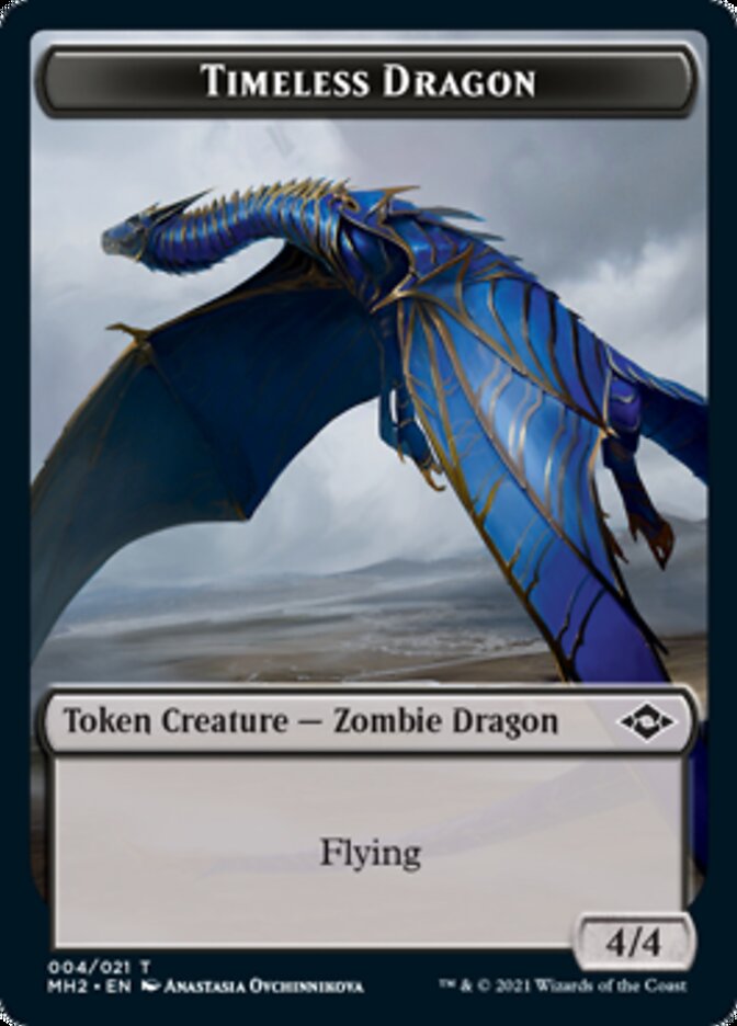 Food (18) // Timeless Dragon Double-Sided Token [Modern Horizons 2 Tokens] | Game Master's Emporium (The New GME)